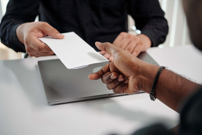 startup founder signing an nda (non disclosure agreement)